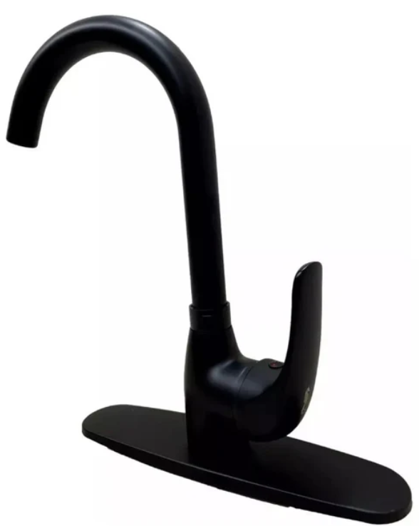 Comprar 104FN MONOMANDO P/FREGADERO C/CHAPETON DE LATON NEGRO. Pisos y azulejos en México