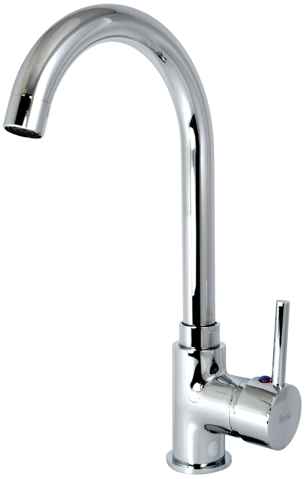 Comprar 109FM MONOMANDO P/FREGADERO S/CUBIERTA CROMO C/CERAMICO. Pisos y azulejos en México