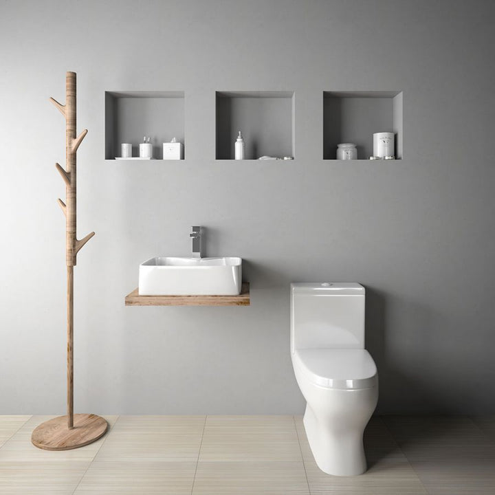 Comprar PL007 LAVABO FLORENCIA RECTANGULAR BLANCO. Pisos y azulejos en México