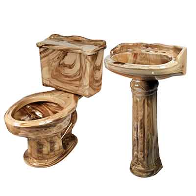 Comprar PAQUETE ATENAS/ROMANO CHICO MARMOL CAFE (Calidad única)*. Pisos y azulejos en México