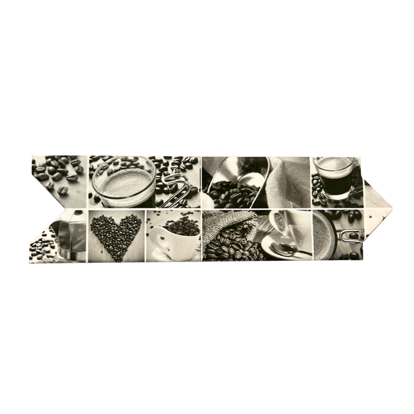 Comprar CENEFA BLACK COFFE 8 CM X 25 CM PUNTA FLECHA PIEZA. Pisos y azulejos en México