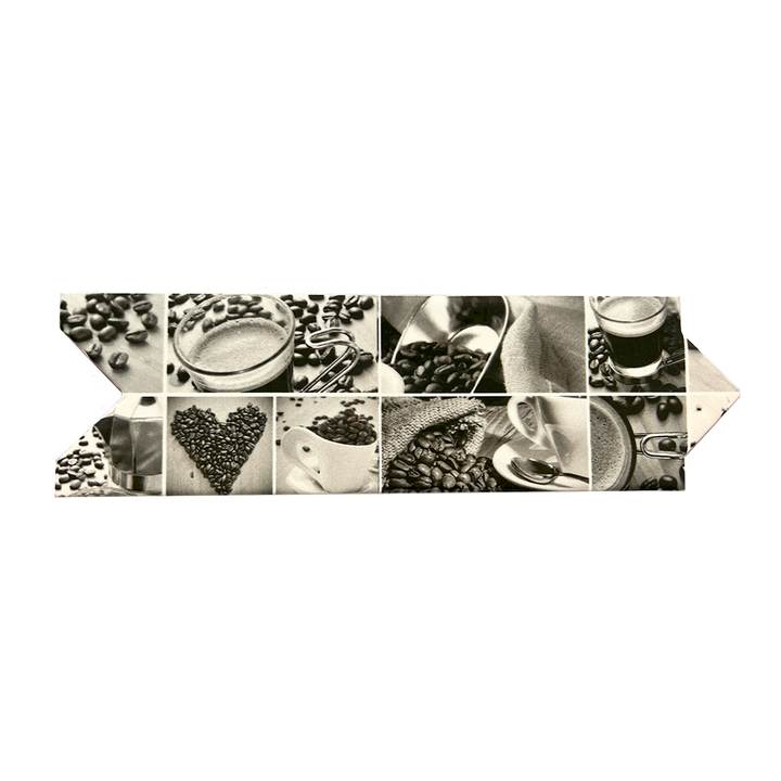 Comprar CENEFA BLACK COFFE 8 CM X 25 CM PUNTA FLECHA PIEZA. Pisos y azulejos en México