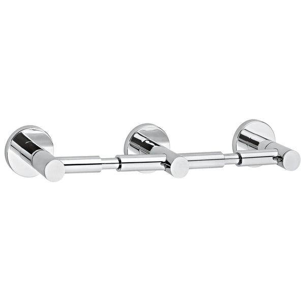 Comprar 219 PORTAPAPEL DOBLE LINEA CLASICA II C/TUBOS ANTIRROBO CROMO. Pisos y azulejos en México