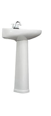 Comprar FUENTE Y PEDESTAL CLASSIC BLANCO (Calidad única)*. Pisos y azulejos en México