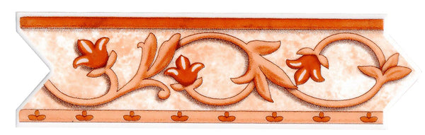 Comprar CENEFA TAIGA 6 CM X 20 CM CAFE PUNTA FLECHA PIEZA. Pisos y azulejos en México