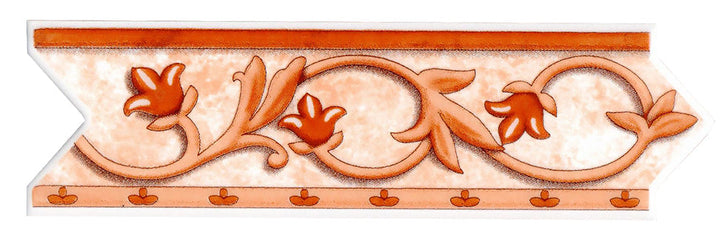 Comprar CENEFA TAIGA 6 CM X 20 CM CAFE PUNTA FLECHA PIEZA. Pisos y azulejos en México