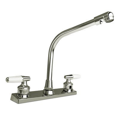 Comprar 08B-K005-BP/1 MEZ. P/FREGADERO COBRA CROMO MAN/BLANCO. Pisos y azulejos en México