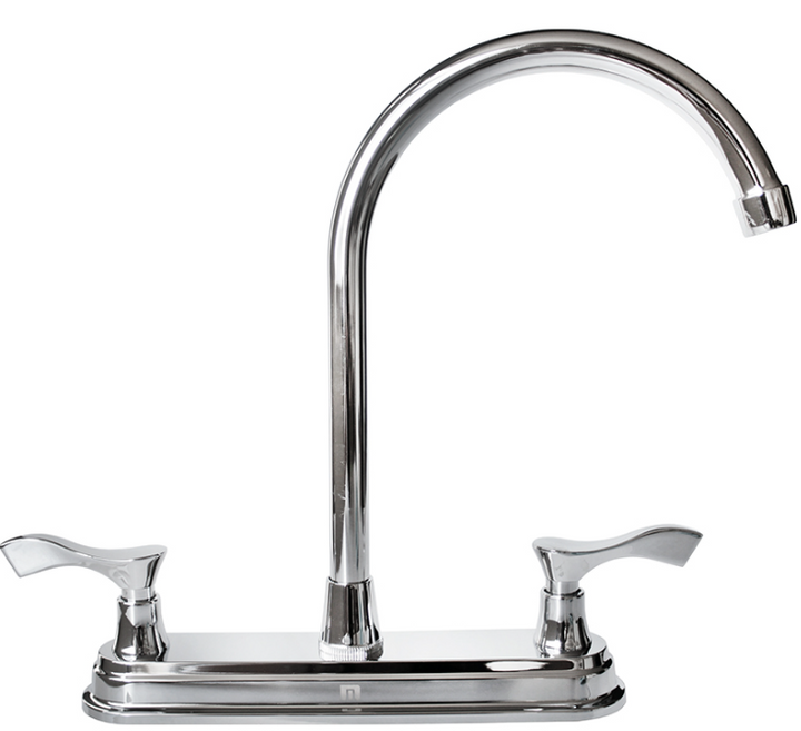 Comprar 3434 MEZCLADORA P/COCINA LARISA CROMO. Pisos y azulejos en México