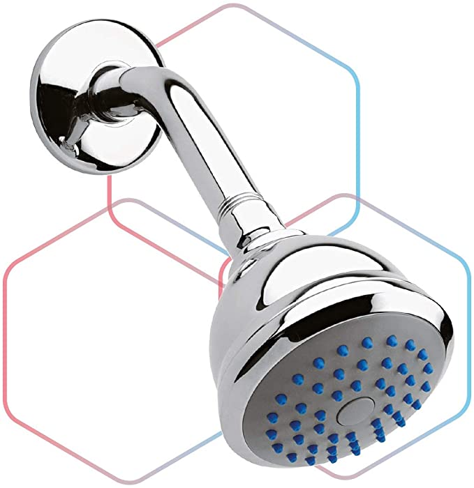 Comprar REC-SP-01 REGADERA SPACIO SISTEMA ANTICALCAREO CROMO. Pisos y azulejos en México