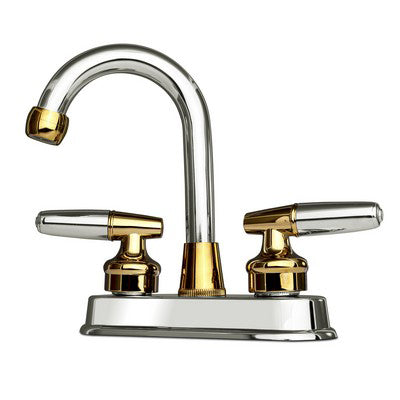 Comprar 07F-L003-G/1-5 MEZ. BAR. 4" GARZA CROMO/ORO. Pisos y azulejos en México