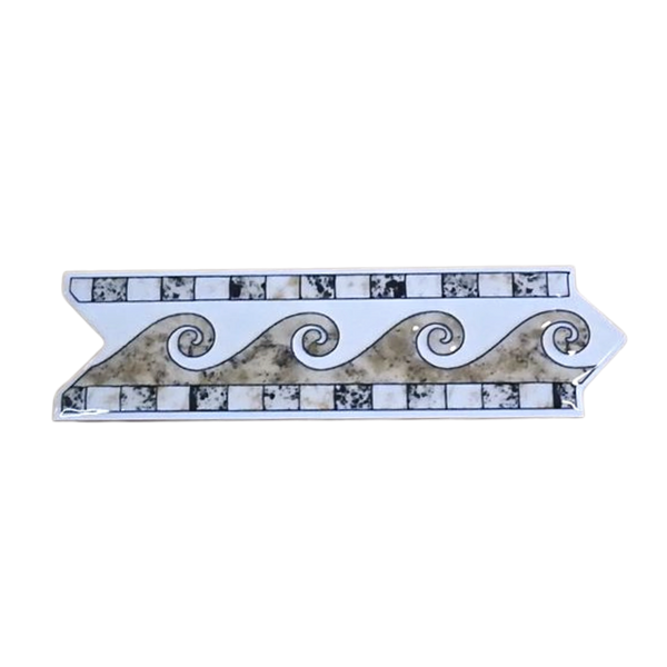 Comprar LISTELO 6 CM X 20 CM EG-200 BEIGE PIEZA. Pisos y azulejos en México