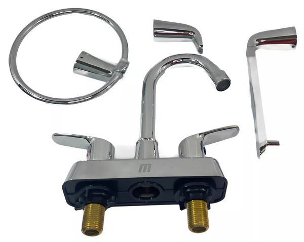 Comprar 95473 KIT ACCESORIOS P/BAÑO CROMO (4 PIEZAS). Pisos y azulejos en México