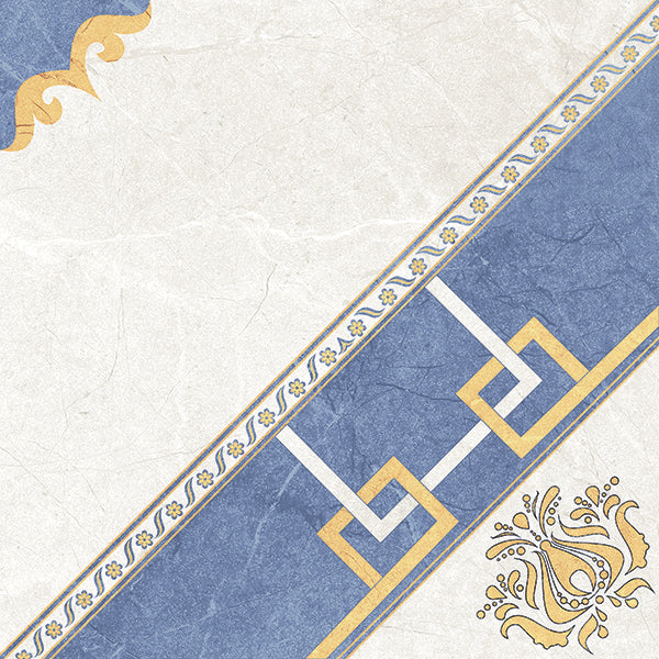 Comprar PISO VITROMEX AZTECA AZUL 35.7 CM X 35.7 CM. Pisos y azulejos en México