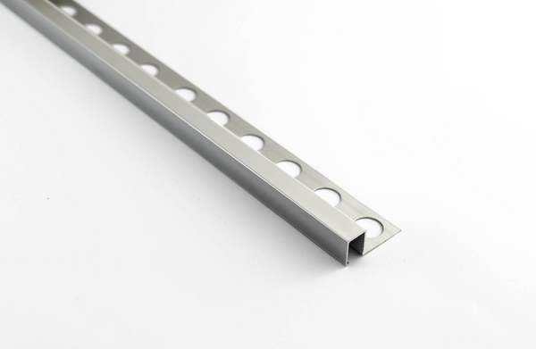 Comprar LISTELO ALUMINIO 1 CM PLATA BRILLANTE. Pisos y azulejos en México
