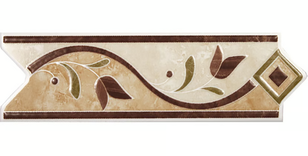 Comprar CENEFA MAGNOLIA 6 CM X 20 CM BEIGE PIEZA. Pisos y azulejos en México