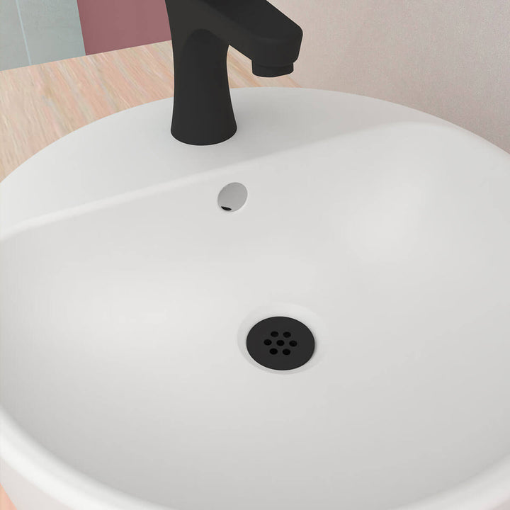 Comprar CLR-01-EB CONTRA C/REJILLA Y REBOSADERO P/LAVABO EBANO. Pisos y azulejos en México