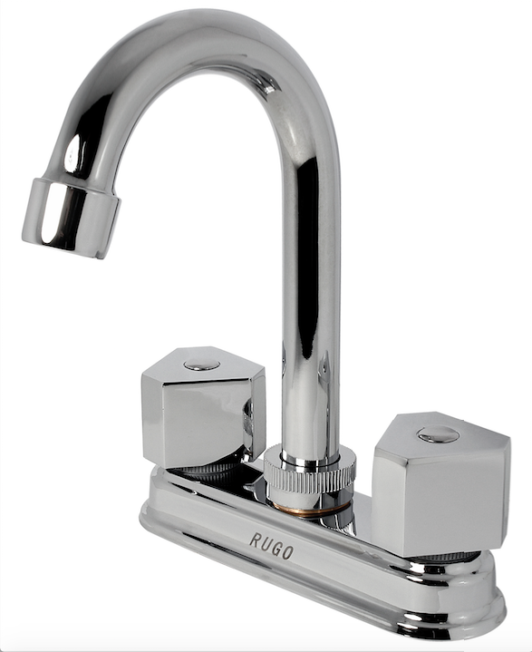 Comprar 24IR MEZCLADORA P/LAVABO 4" CROMO C/CHAPETON. Pisos y azulejos en México