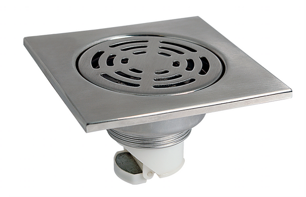 Comprar 46AI RESUMIDERO INOX. 304 4X4 C/SIST ANTICUCARACHAS. Pisos y azulejos en México