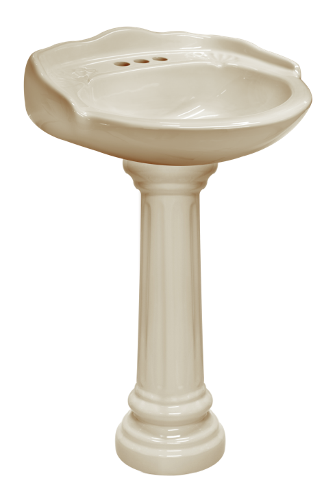 Comprar LAVABO Y PEDESTAL OXFORD MARFIL. Pisos y azulejos en México