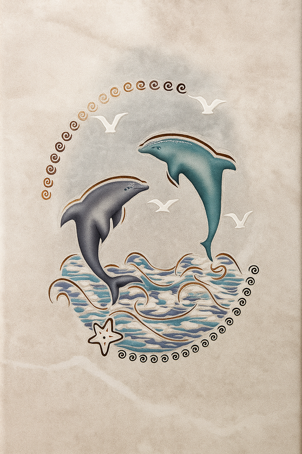 Comprar INSERTO EN FINA / MINA GRIS MEDITERRANEO AZUL 20 CM x 30 CM. Pisos y azulejos en México