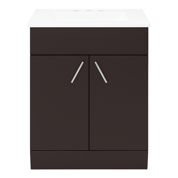 Comprar TOCADOR ALHELI MEL. 63X47 ROBLE DAKAR CHOCOLATE OVALIN BLANCO. Pisos y azulejos en México