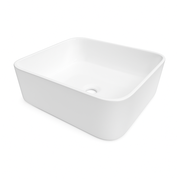 Comprar LAVABO CASTEL .48 X .37 DOMUS BLANCO. Pisos y azulejos en México