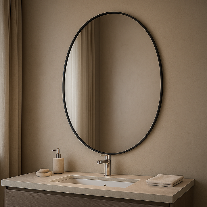 Comprar ESPEJO TX-1006 60X45 OVALADO (Calidad única)*. Pisos y azulejos en México