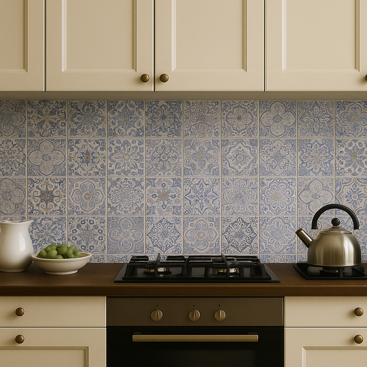 Comprar PISO VITROMEX AZULEJOS AZUL 55.5 CM X 55.5 CM. Pisos y azulejos en México