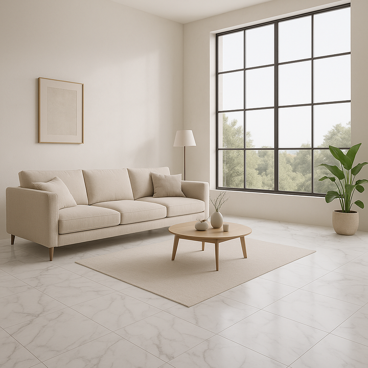 Comprar PORCELANATO CASTEL STATUARIO BLANCO PULIDO 60 CM X 60 CM. Pisos y azulejos en México