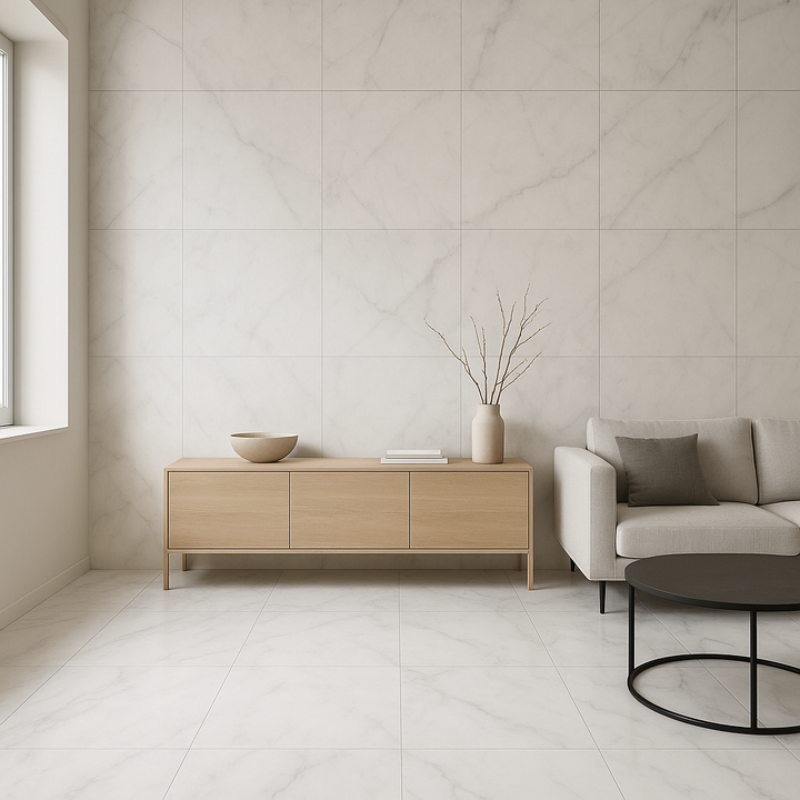 Comprar PISO CASTEL DOM 66 WHITE BRILLO 60 CM X 60 CM. Pisos y azulejos en México