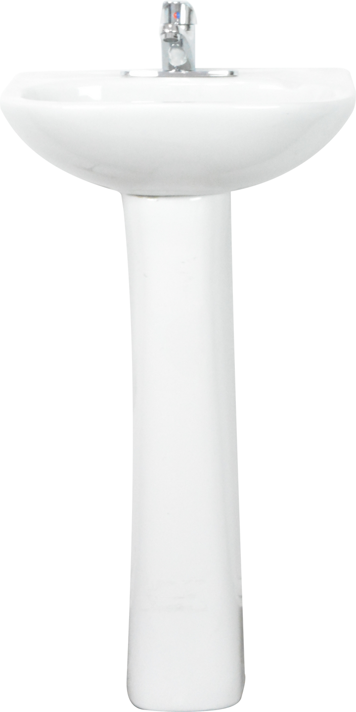 Comprar LAVABO Y PEDESTAL COMFORT BLANCO (Calidad única)*. Pisos y azulejos en México