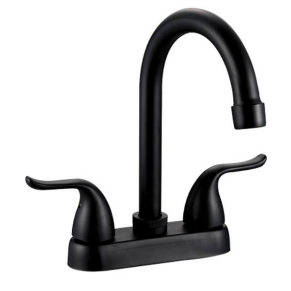 Comprar 24N MEZCLADORA MANERALES ABS P/LAVABO TIPO BAR NEGRO. Pisos y azulejos en México