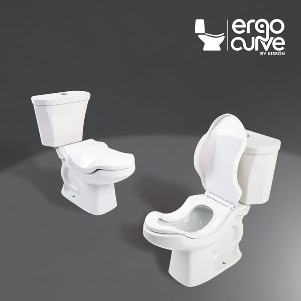 Comprar WC ERGO CURVE C/ASIENTO BLANCO KIT (3 cajas). Pisos y azulejos en México