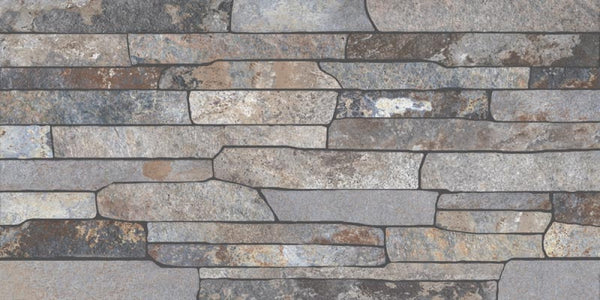 Comprar FACHALETA MONACO 30 CM X 60 CM GRIS CAJA 1.62 M2. Pisos y azulejos en México