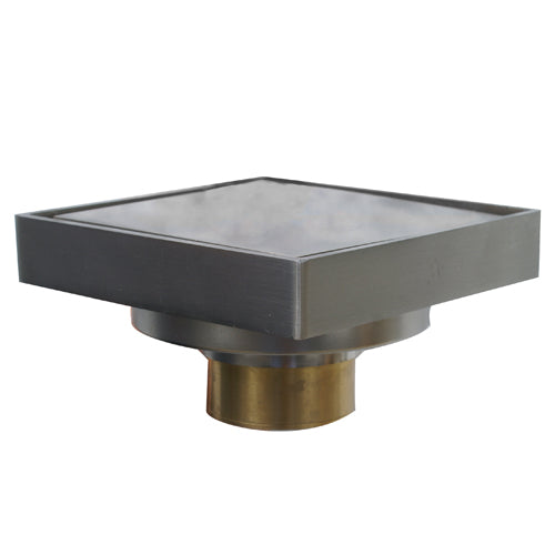 Comprar 90.5023A COLADERA CUADRADA CASTEL 10X10 A. INOXIDABLE. Pisos y azulejos en México