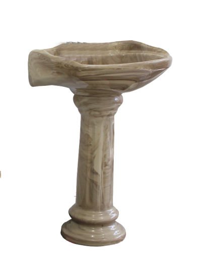 Comprar FUENTE Y PEDESTAL ROMANO MARMOL CAFE (Calidad única)*. Pisos y azulejos en México