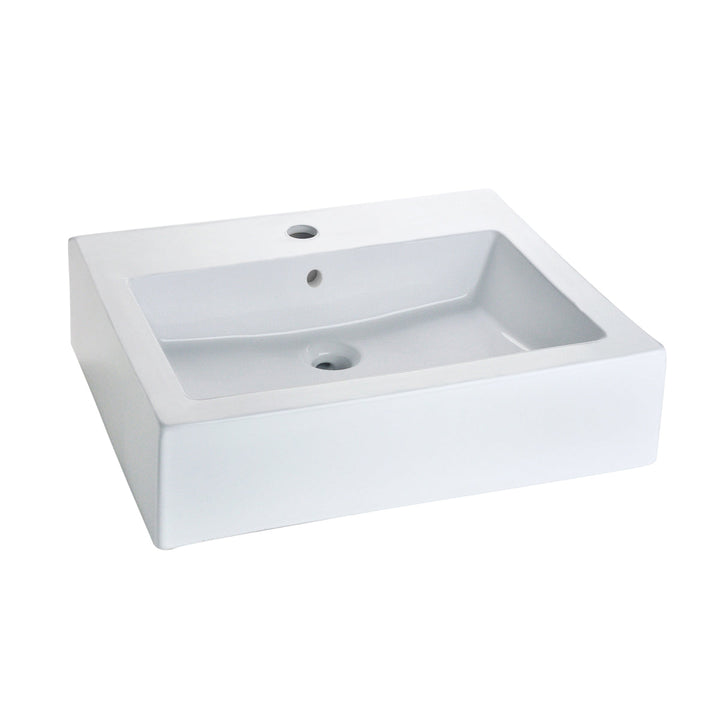 Comprar LV FUTURA1 LAVABO UNA PERFORACION P/SOBREPONER CON REBOSADERO BLANCO. Pisos y azulejos en México