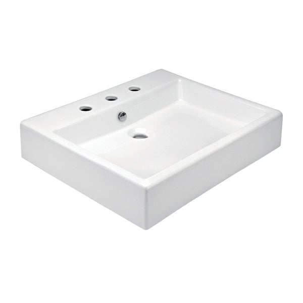 Comprar LV LUCERNA3 LAVABO P/SOBREPONER C/REBOSADERO BLANCO. Pisos y azulejos en México
