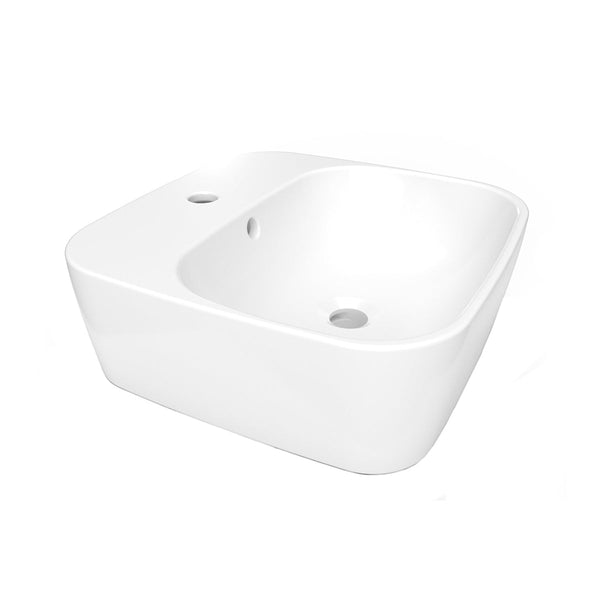 Comprar LV SANTORINI 1 LAVABO DE SOBREPONER CON REBOSADERO BLANCO. Pisos y azulejos en México