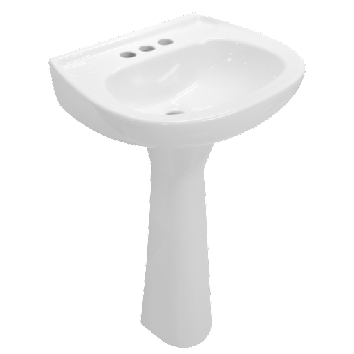Comprar LAVABO Y PEDESTAL JAZMIN BLANCO (Calidad única)*. Pisos y azulejos en México