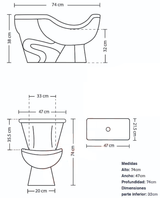 Comprar WC ERGO CURVE C/ASIENTO BLANCO KIT (3 cajas). Pisos y azulejos en México