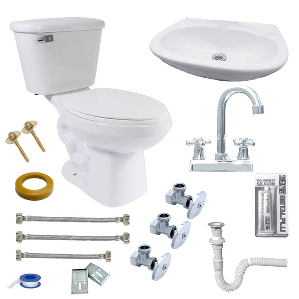 Comprar PAQUETE TOTAL PACK PLUS ALARGADO BLANCO. Pisos y azulejos en México