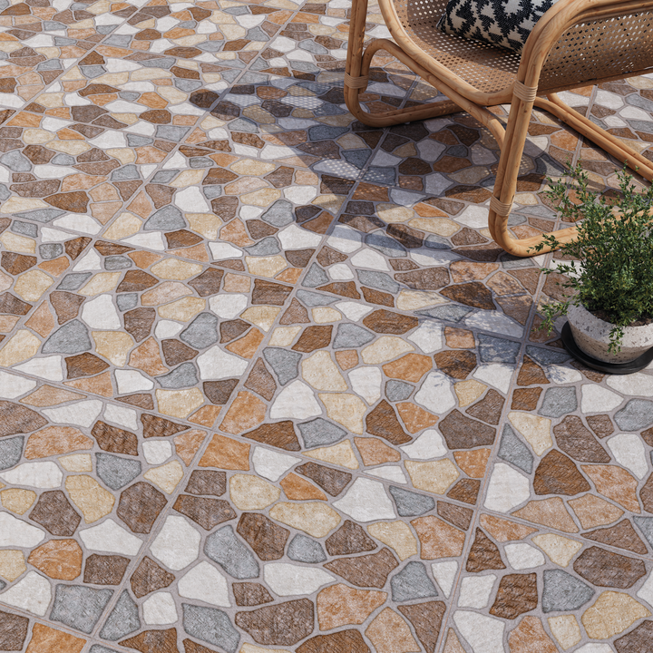 Comprar PISO LAMOSA MIXSTONE CAFÉ 55 CM X 55 CM. Pisos y azulejos en México