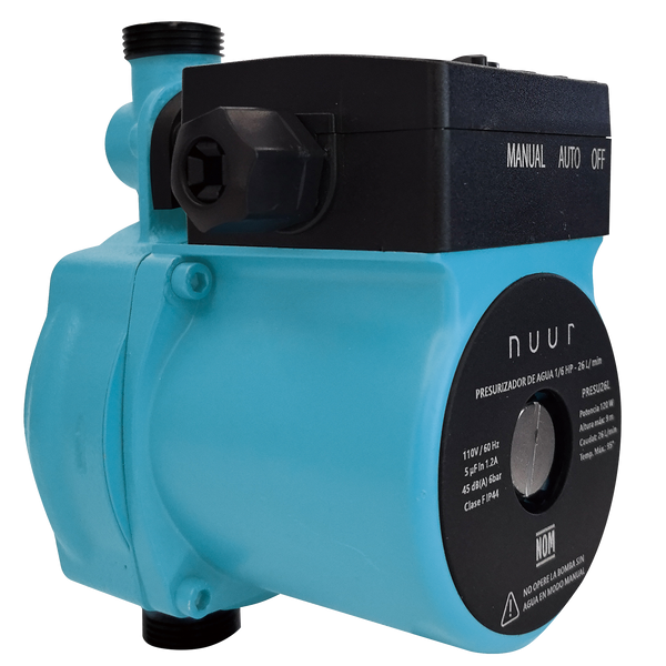 Comprar PRESURIZADOR DE AGUA 26 L Y 1/6HP NUUR. Pisos y azulejos en México