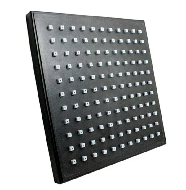 Comprar 44MCN REGADERA CUADRADA MALASIA 7 1/2 X 7 1/2 NEGRO. Pisos y azulejos en México