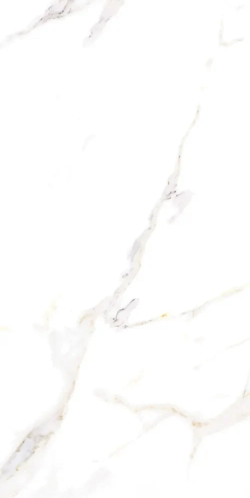 Comprar PORCELANATO GRAN FORMATO CASTEL STATUARIO GOLDEN BLANCO 60 CM X 120 CM. Pisos y azulejos en México