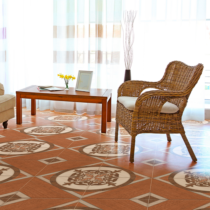Comprar PISO VITROMEX LINARES TERRACOTA 35.7 CM X 35.7 CM. Pisos y azulejos en México