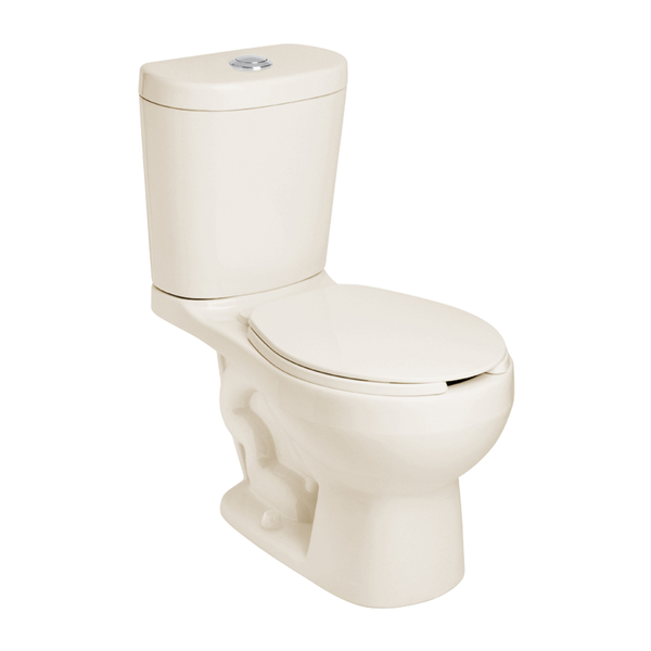 Comprar WC OLIMPIA ECOLOGICO 3.8 L MARFIL ALTO BRILLO. Pisos y azulejos en México
