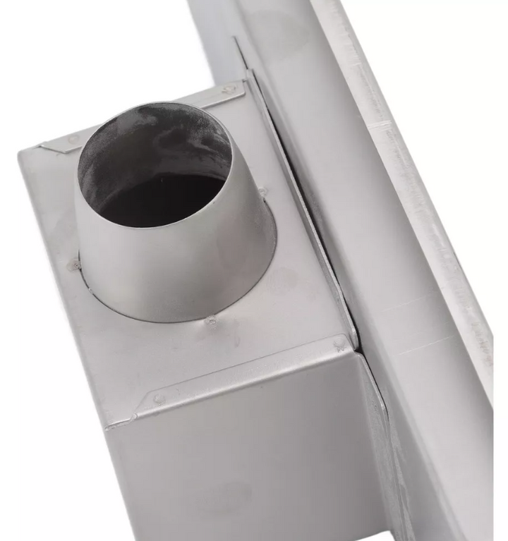 Comprar 48RR RESUMIDERO C/REJILLA 287X87MM ACERO INOX 201 ELECTROPULIDO. Pisos y azulejos en México