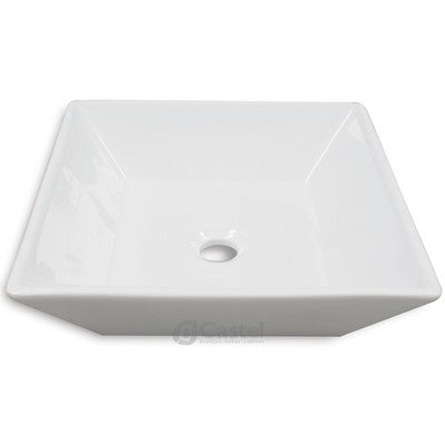 Comprar LAVABO CASTEL BABEL .40 X .40 BLANCO. Pisos y azulejos en México